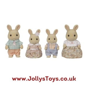 Sylvanian Families Milk Rabbit Family